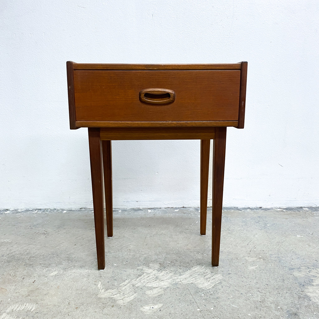 Mid Century Parker Teak Bedside Table