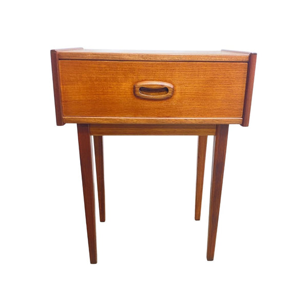 Mid Century Parker Teak Bedside Table