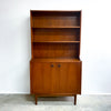 Mid Century Parker Teak Bookshelf With Cabinet