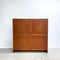 Mid Century Parker Teak Cabinet With Adjustable Shelves 1960s