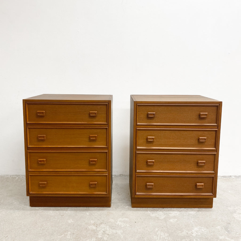 Mid Century Parker Teak Chest Of Drawers
