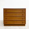 Mid Century Parker Teak Chest Of Drawers