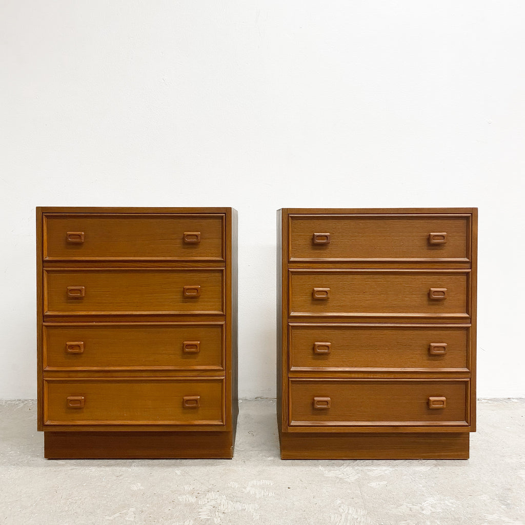 Mid Century Parker Teak Chest Of Drawers