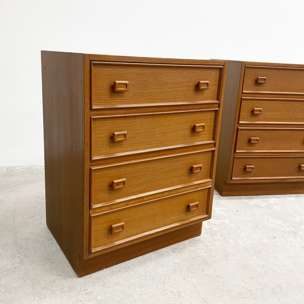Mid Century Parker Teak Chest Of Drawers