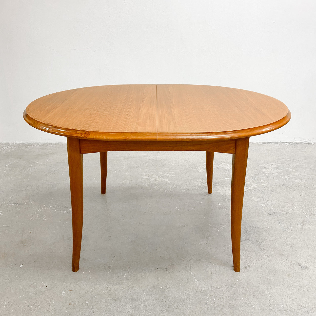 Mid Century Parker Teak Dining Extension Table 1980s