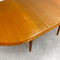 Mid Century Parker Teak Dining Extension Table 1980s