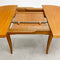 Mid Century Parker Teak Dining Extension Table 1980s