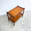 Mid Century Parker Teak Drinks Cocktail Trolley