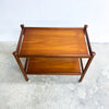 Mid Century Parker Teak Drinks Cocktail Trolley