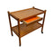 Mid Century Parker Teak Drinks Cocktail Trolley