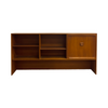 Mid Century Parker Teak Low Shelves With Cabinet