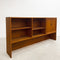 Mid Century Parker Teak Low Shelves With Cabinet