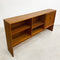 Mid Century Parker Teak Low Shelves With Cabinet