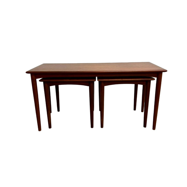 Mid Century Parker Teak Model 122 Nest of Tables