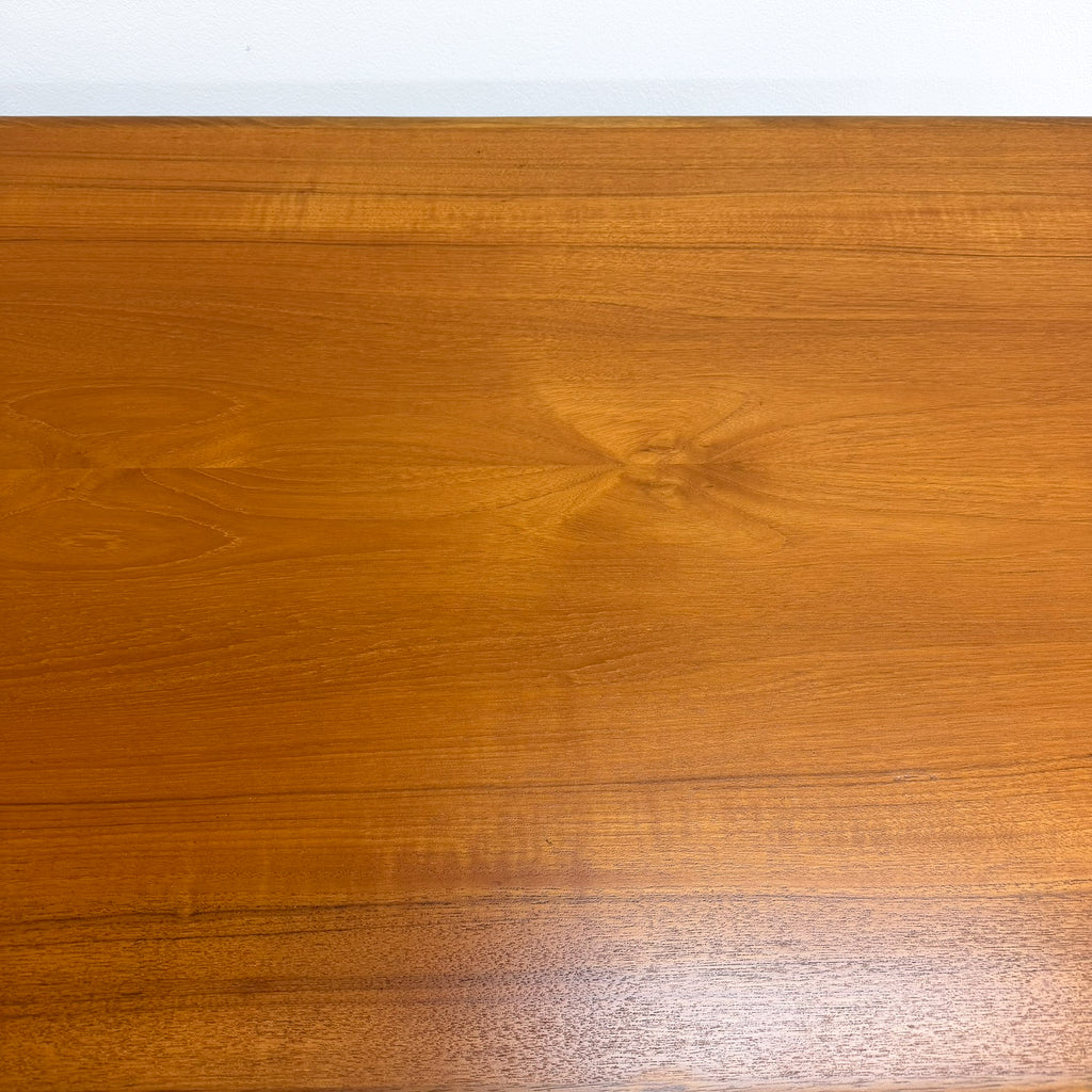 Mid Century Parker Teak Rectangular Dining Table - Restored