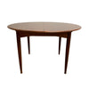 Mid Century Parker Teak Round Extension Dining Table - Restored