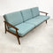 Mid Century Parker Three Seater Rattan Back Lounge