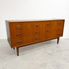 Mid Century Parker 'Nordic' Six Drawer Teak Sideboard Chest Of Drawers