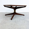 Mid Century Pedestal And Splayed Leg Side Table