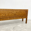 Mid Century Quarter Sawn Maple Planter Box Longer