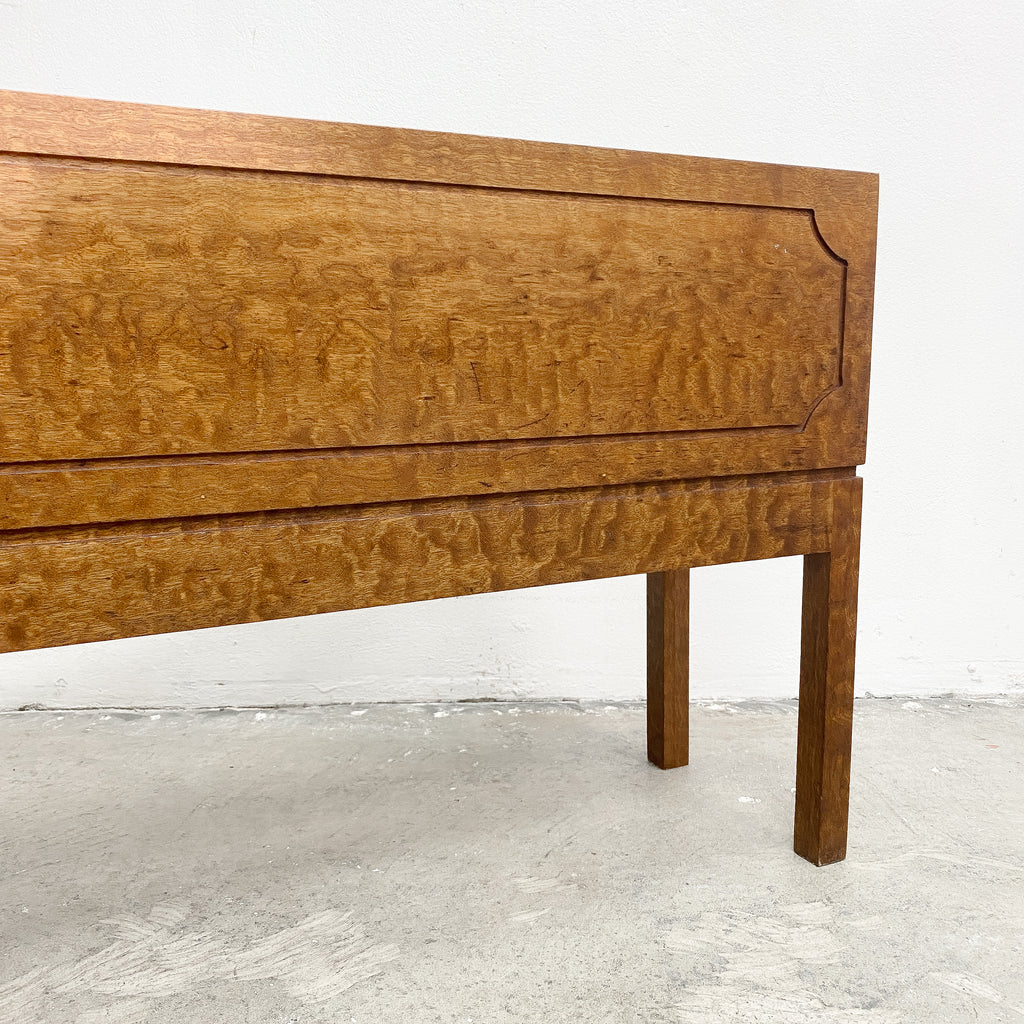 Mid Century Quarter Sawn Maple Planter Box 