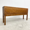 Mid Century Quarter Sawn Maple Planter Box 