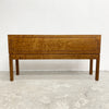 Mid Century Quarter Sawn Maple Planter Box 