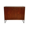 Mid Century Record Cabinet With Adjustable Shelf
