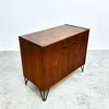 Mid Century Record Cabinet With Adjustable Shelf