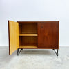 Mid Century Record Cabinet With Adjustable Shelf