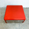 Mid Century Italian Red 'Demetrio' Coffee Table By V Magistretti