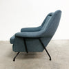Mid Century Restored Reupholstered Armchair Maker Unknown