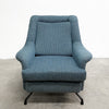 Mid Century Restored Reupholstered Armchair Maker Unknown