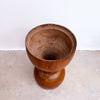 Mid Century Sculptural Palmwood Planter
