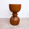 Mid Century Sculptural Palmwood Planter