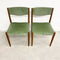 Mid Century Set Of Six Parker Dining Chairs