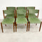 Mid Century Set Of Six Parker Dining Chairs