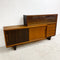 Mid Century Sideboard With Display Top Cabinet