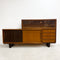 Mid Century Sideboard With Display Top Cabinet