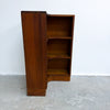 Mid Century Solid Wood Corner Shelf