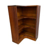 Mid Century Solid Wood Corner Shelf