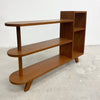 Mid Century Stepped Bookshelf