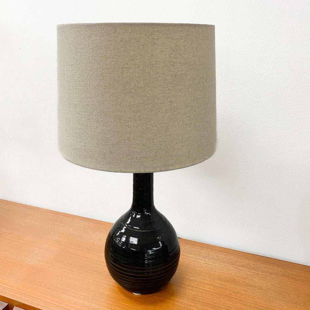 Mid Century Studio Pottery Table Lamp