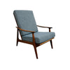 Mid Century Tasmanian Blackwood Parker Armchair Model 156 Rattan Back