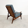 Mid Century Tasmanian Blackwood Parker Armchair Model 156 Rattan Back