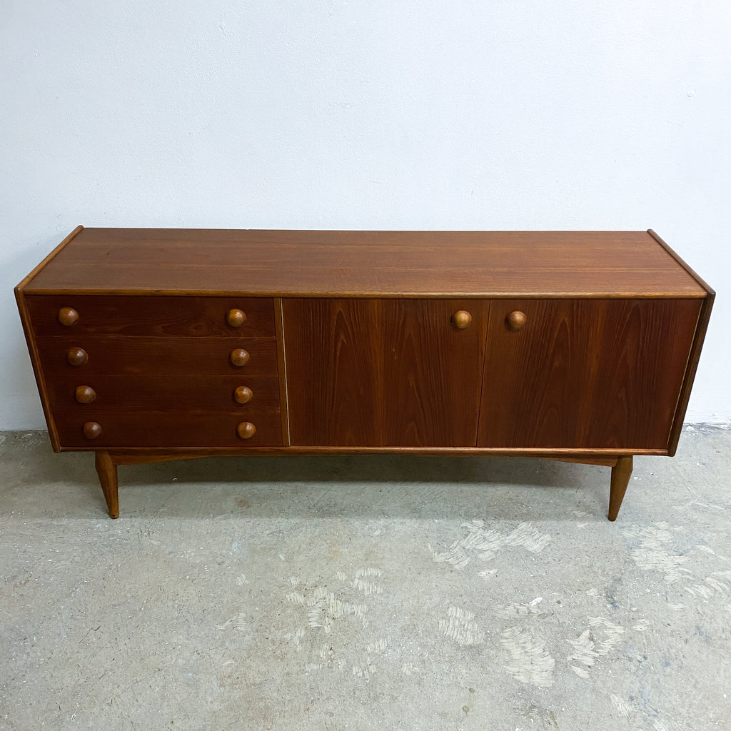 Mid Century Summertone Teak And Tasmanian Blackwood Sideboard