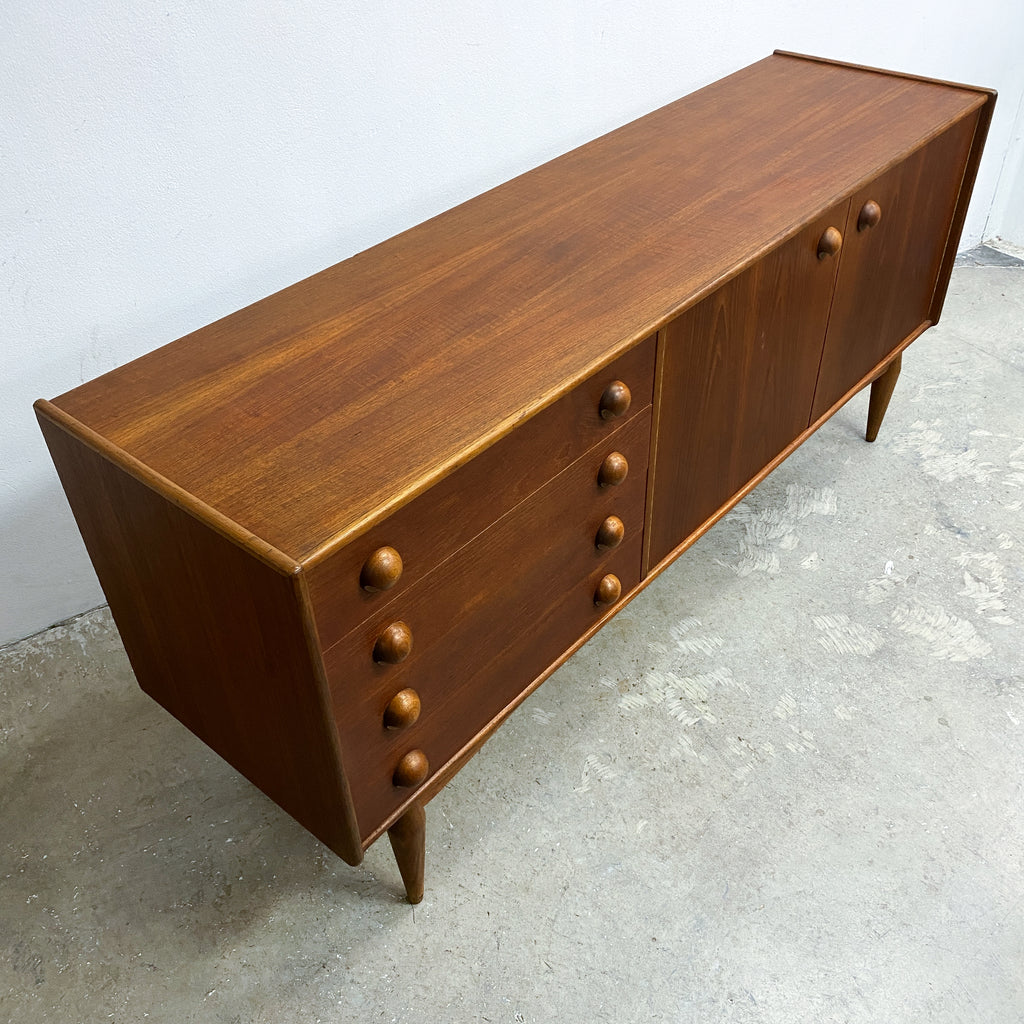 Mid Century Summertone Teak And Tasmanian Blackwood Sideboard