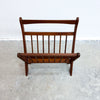 Mid Century Teak Folding Magazine Rack