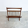 Mid Century Teak Magazine Rack