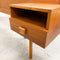 Mid Century Teak Parker Bedhead With Bedside Tables